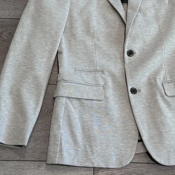 7 Diamonds Kent Blazer Mens Medium Grey Knit Stretch Sport Coat BLZ-8326 Jacket